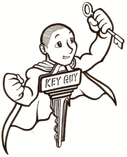 The Key Guy Button